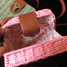 Load image into Gallery viewer, BASKETWEAVE MINI CASE BAG
