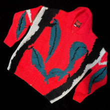 Load image into Gallery viewer, AN ORIGINAL JENNY KEE 1980s HAND KNIT WITH COCKATOO DESIGN
