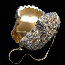Load image into Gallery viewer, A BRILLIANT- SET FANTASY SHELL CLUTCH
