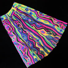 Load image into Gallery viewer, A LURID PAISLEY PRINT 80s FULL SKIRT
