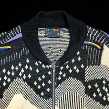 Load image into Gallery viewer, AN ORIGINAL 1980s WOOL ZIP FRONT JACKET BY COOGI
