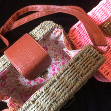 Load image into Gallery viewer, BASKETWEAVE MINI CASE BAG
