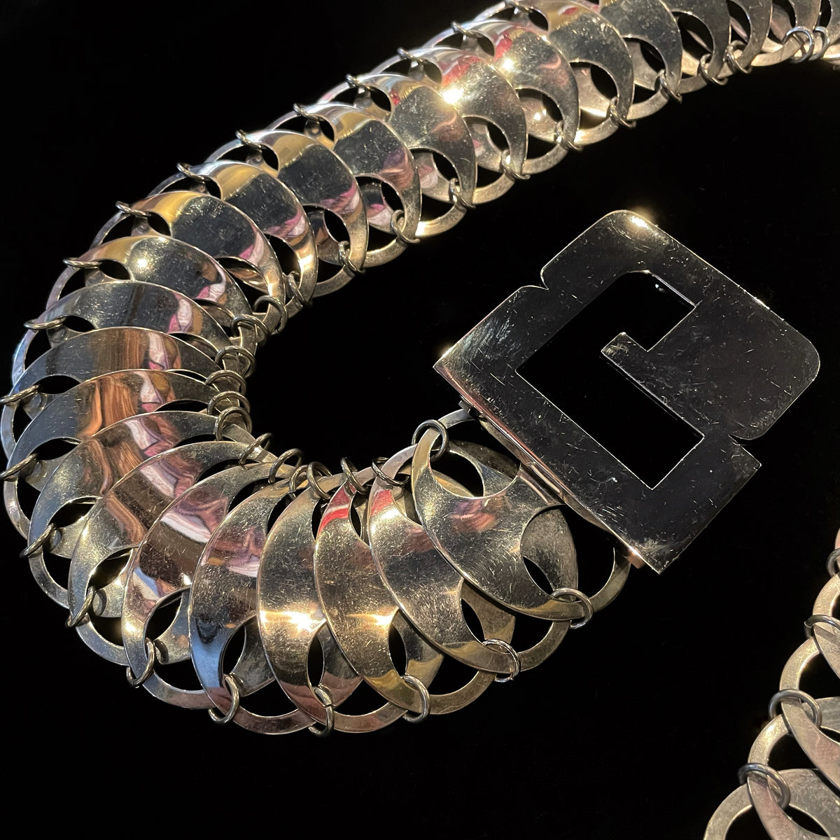 ORIGINAL 1970s PACO RABANNE METAL LINK BELT – Shagmelbourne
