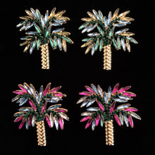 Load image into Gallery viewer, JEWELLED PALM TREE EARRINGS
