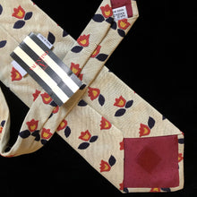 Load image into Gallery viewer, VINTAGE 1990s VALENTINO TIE WITH TULIPS
