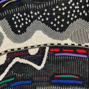 AN ORIGINAL 1980s WOOL ZIP FRONT JACKET BY COOGI