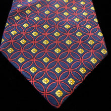Load image into Gallery viewer, VINTAGE TILE PRINT GIANNI VERSACE SILK 90s TIE

