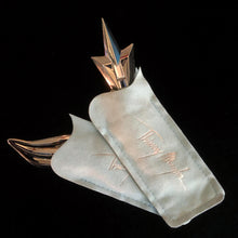 Load image into Gallery viewer, VINTAGE 1980s THIERRY MUGLER STEEL BROOCHES
