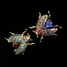 Load image into Gallery viewer, A HARLEQUIN BEETLE BROOCH

