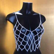 Load image into Gallery viewer, A PEARL LATTICE CAMISOLE
