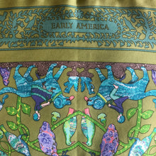 Load image into Gallery viewer, SMALL SIZE HERMÈS SILK, EARLY AMERICA SCARF
