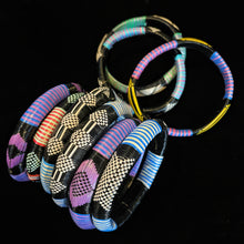 Load image into Gallery viewer, A COLLECTION OF NINE BURKINA FASO AFRICAN BANGLES
