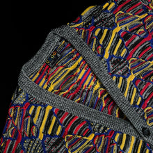 Load image into Gallery viewer, AN ORIGINAL 1980s COOGI KNIT CARDIGAN IN PRIMARY COLOURS
