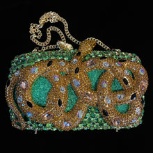 Load image into Gallery viewer, A FANTASY JEWELLED MEDUSA EVENING CLUTCH
