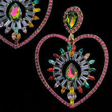 Load image into Gallery viewer, BAROQUE HEART EARRINGS
