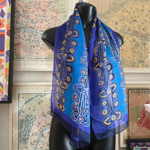 A LONG SHEER 90s SCARF BY LILY NUNGARRAYI HARGRAVES