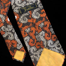 Load image into Gallery viewer, A CLASSIC 1970s EMILIO PUCCI FEATHERS PRINT SILK TIE
