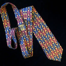 Load image into Gallery viewer, LURID SNAFFLE PRINT VINTAGE GUCCI TIE
